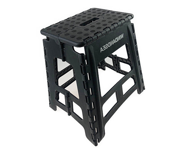 WIND AND SEA ウィンダンシー A32 FOLDING STOOL 脚立 ブラック系【極上美品】【中古】