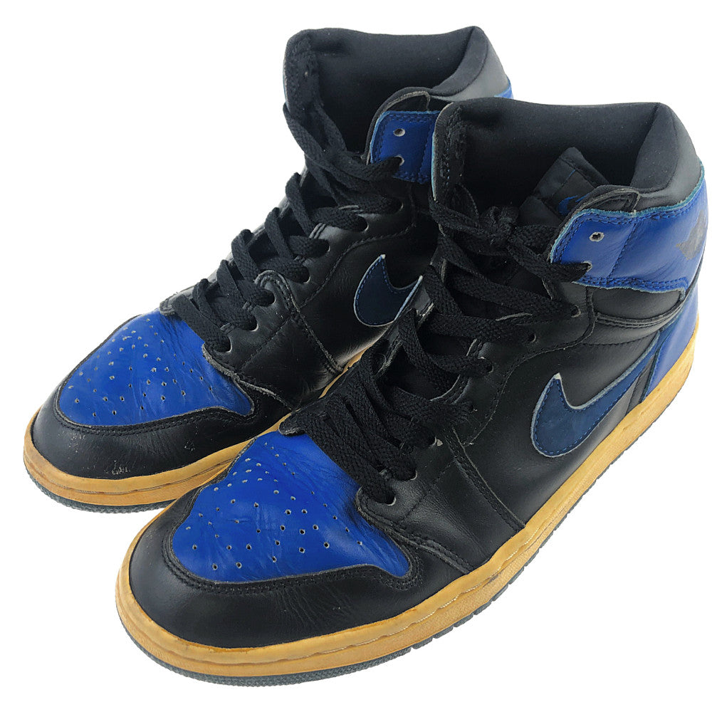 NIKE ナイキ 136066-041 AIR JORDAN 1 2001年 復刻 RETRO ROYAL エアジョーダン レトロ ロイヤルブルー ブルー系 9【中古】
