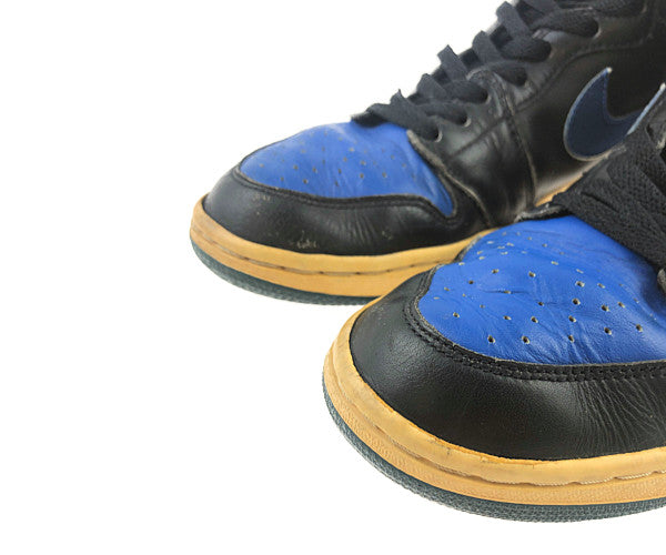 NIKE ナイキ 136066-041 AIR JORDAN 1 2001年 復刻 RETRO ROYAL エアジョーダン レトロ ロイヤルブルー ブルー系 9【中古】