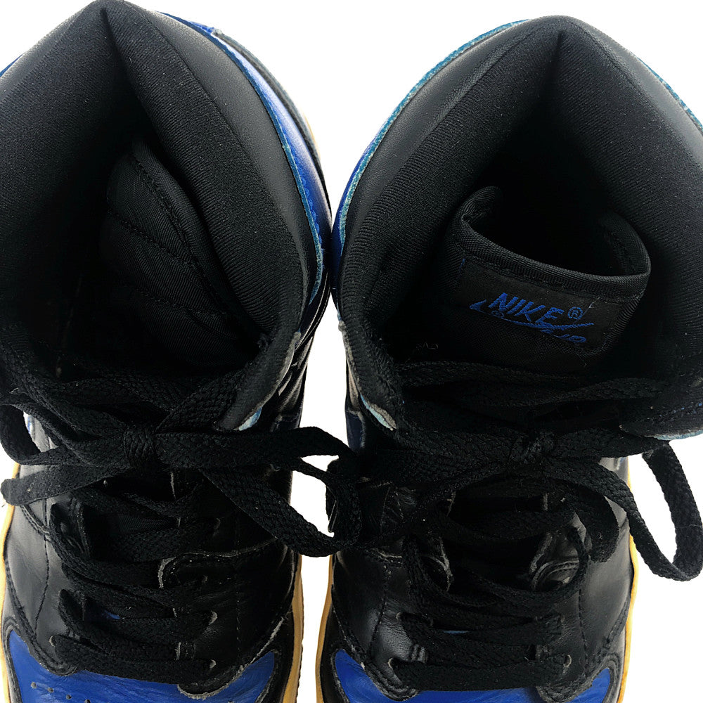NIKE ナイキ 136066-041 AIR JORDAN 1 2001年 復刻 RETRO ROYAL エアジョーダン レトロ ロイヤルブルー ブルー系 9【中古】