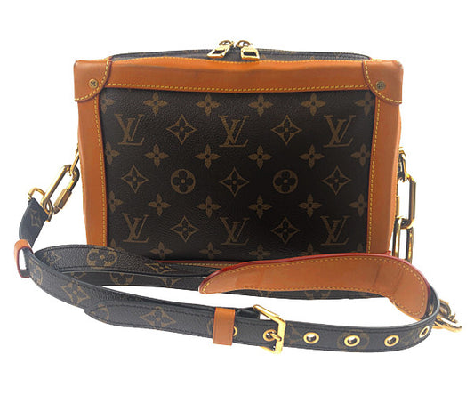 LOUIS VUITTON ルイ・ヴィトン M44660 モノグラム ソフトトランク ショルダーバッグ ブラウン系【中古】