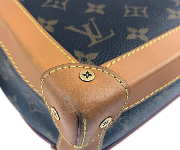 LOUIS VUITTON ルイ・ヴィトン M44660 モノグラム ソフトトランク ショルダーバッグ ブラウン系【中古】