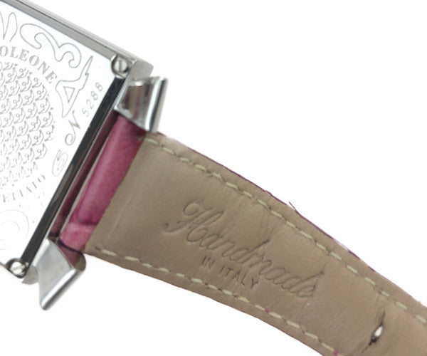 Gaga Milano ガガ・ミラノ 6030.6 ナポレオーネ 40MM クォーツ 時計 ピンク系【中古】