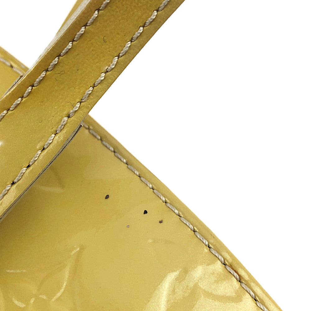 LOUIS VUITTON ルイ・ヴィトン M91743 モノグラム ヴェルニ アヴァロン MM イエロー系【中古】