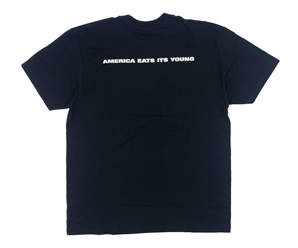 Supreme シュプリーム 21AW America Eats Its Young Tee ブラック系 L【極上美品】【中古】