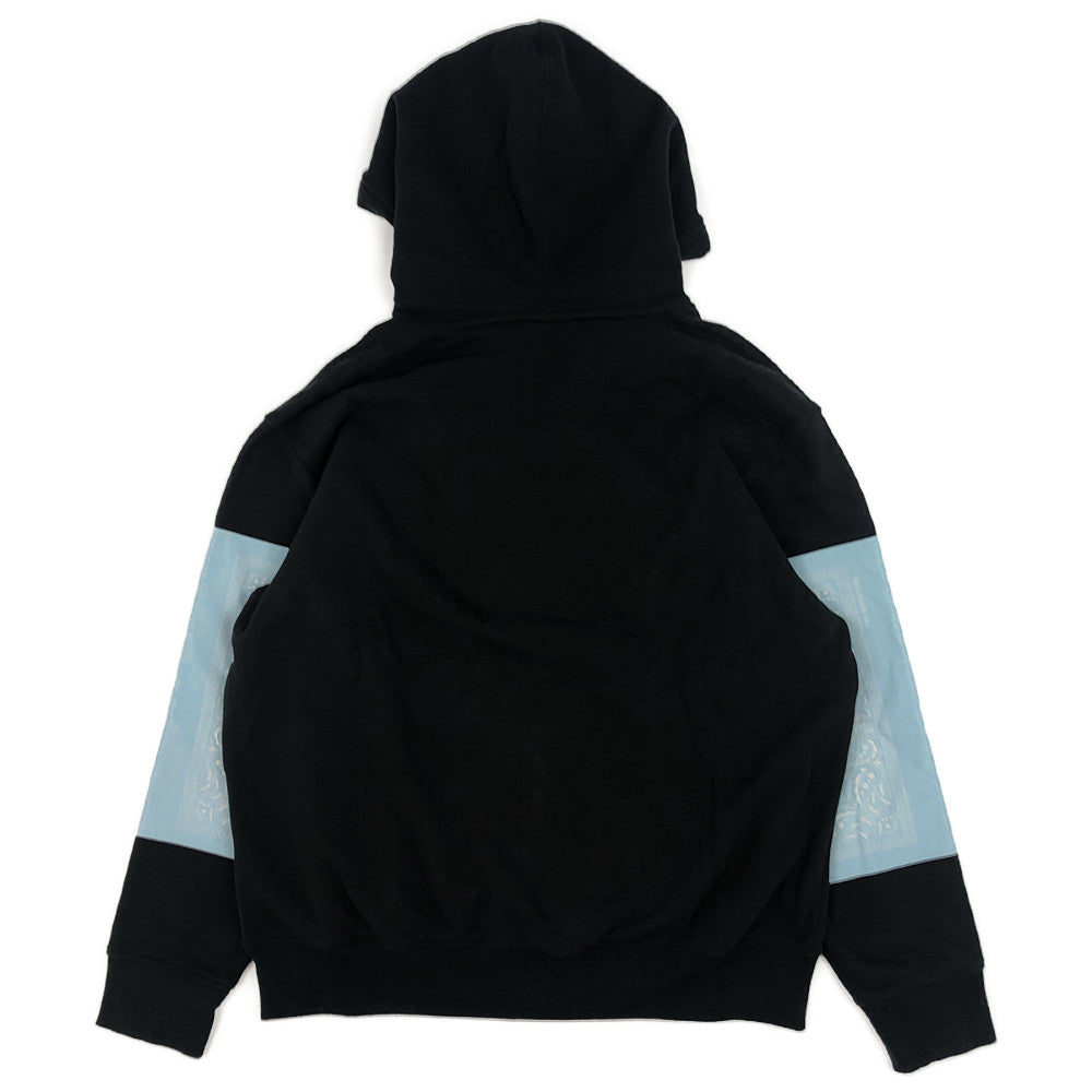 Supreme シュプリーム 22SS THE NORTHFACE Trekking Bandana Hooded Sweatshirt トレッキング バンダナ パーカー ブラック系 ライトブルー系 XL USA L/ASIA XL【新古品】【未使用】【中古】