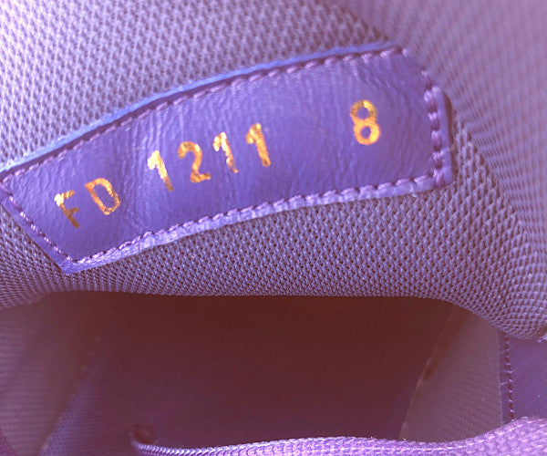 LOUIS VUITTON ルイ・ヴィトン 22SS 1A9TSC LV トレイナー ライン スニーカー ローズ ブルー系 ピンク系 8【極上美品】【中古】