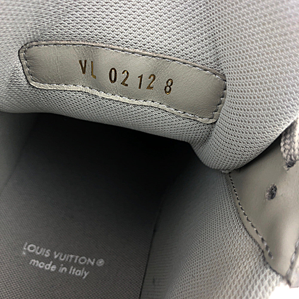 LOUIS VUITTON ルイ・ヴィトン 1A9VOS LV トレイナー ライン スニーカー ホワイト×グレー ホワイト系 グレー系 8【美品】【中古】