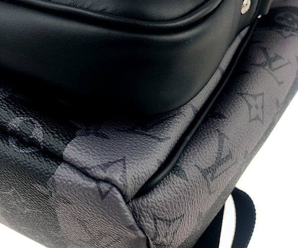LOUIS VUITTON ルイ・ヴィトン M45962  NIGO モノグラム ストライプ エクリプス キャンバス モジュラー バックパック ブラック系 ダークグレー系【極上美品】【中古】
