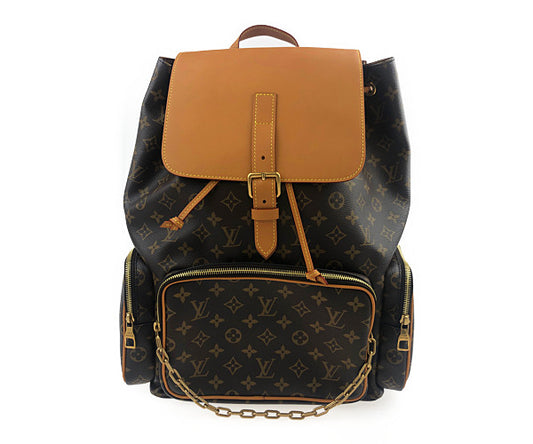 LOUIS VUITTON ルイ・ヴィトン M44658 モノグラム トリオ バックパック ブラウン系【極上美品】【中古】