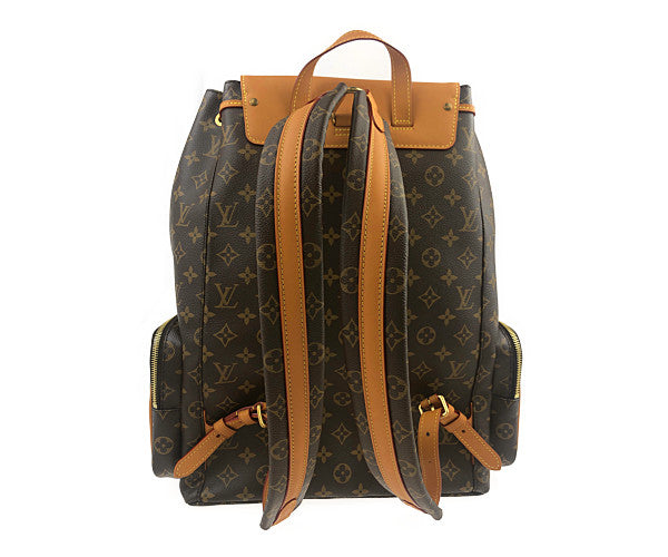 LOUIS VUITTON ルイ・ヴィトン M44658 モノグラム トリオ バックパック ブラウン系【極上美品】【中古】