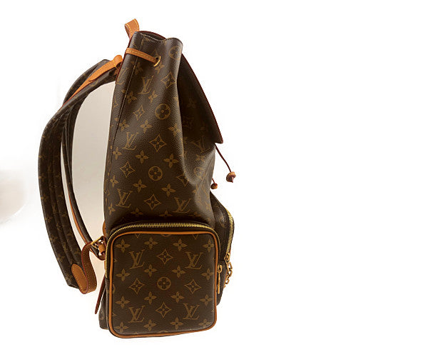 LOUIS VUITTON ルイ・ヴィトン M44658 モノグラム トリオ バックパック ブラウン系【極上美品】【中古】