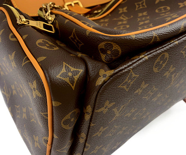 LOUIS VUITTON ルイ・ヴィトン M44658 モノグラム トリオ バックパック ブラウン系【極上美品】【中古】