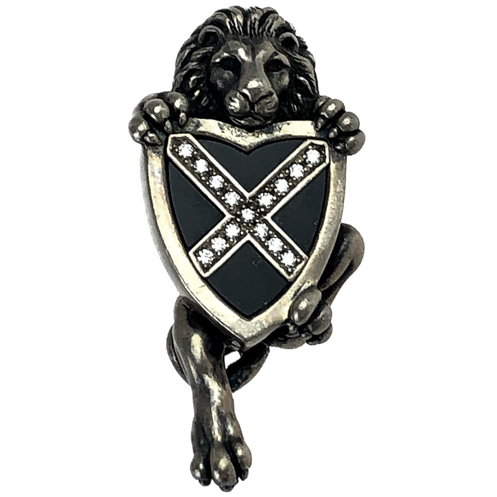 Justin Davis ジャスティンデイビス SPJ523 REGAL LION Pendant リーガル ライオン ペンダント  シルバー系【中古】