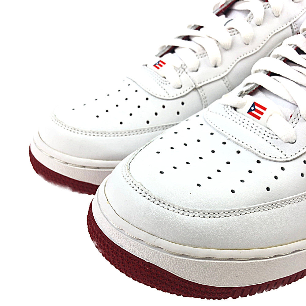 NIKE ナイキ 309096-113 AIR FORCE 1 LOW PREMIUM PUERTO RICO 7 エアフォース 1 ロー プレミアム プエルトリコ セブン スニーカー ホワイト系 29cm【新古品】【未使用】【中古】