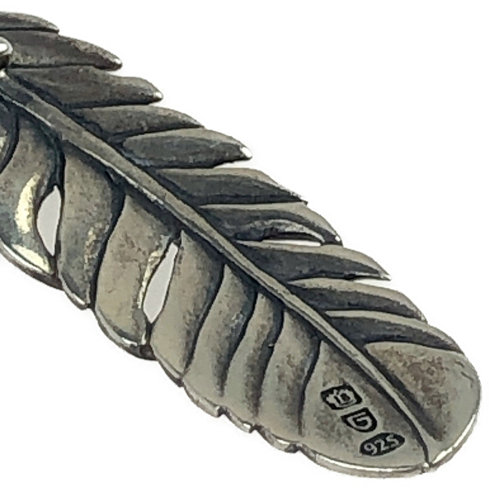 GARNI ガルニ ラグフェザーペンダントトップ ラージ シルバー系【中古】