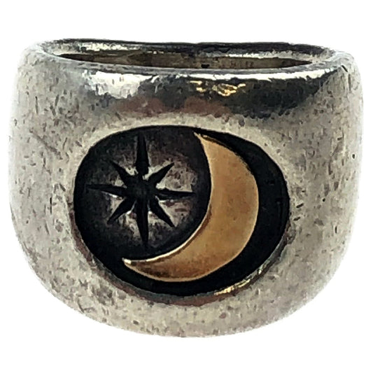 BIGHAND ビッグハンド 65698 ムーン 月 リング シルバー系【中古】