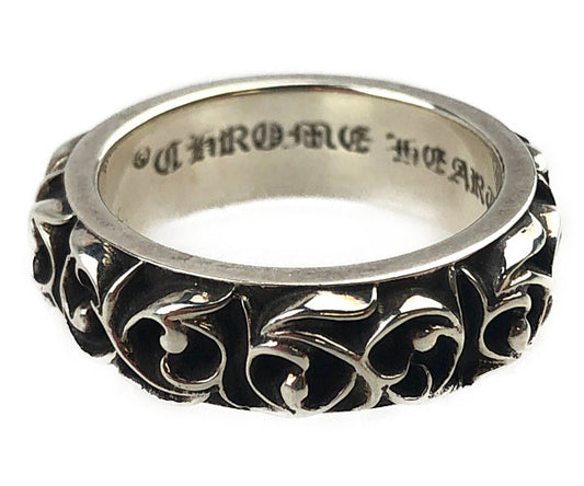 CHROME HEARTS クロムハーツ（原本有） ETERNITY VINE BAND エタニティ ヴァイン バンド リング シルバー系 25号【中古】