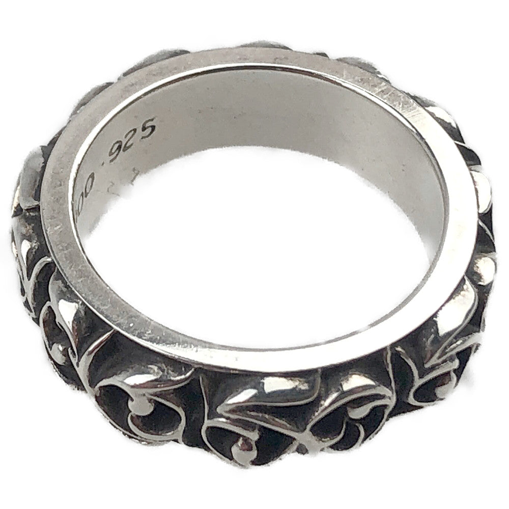 CHROME HEARTS クロムハーツ（原本有） ETERNITY VINE BAND エタニティ ヴァイン バンド リング シルバー系 25号【中古】
