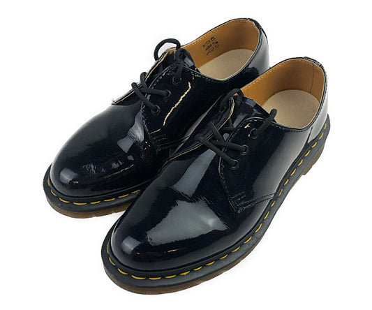 Dr.Martens ドクターマーチン CORE 1461 3EYE SHOE パテント 3ホール シューズ  ブラック系 38【中古】