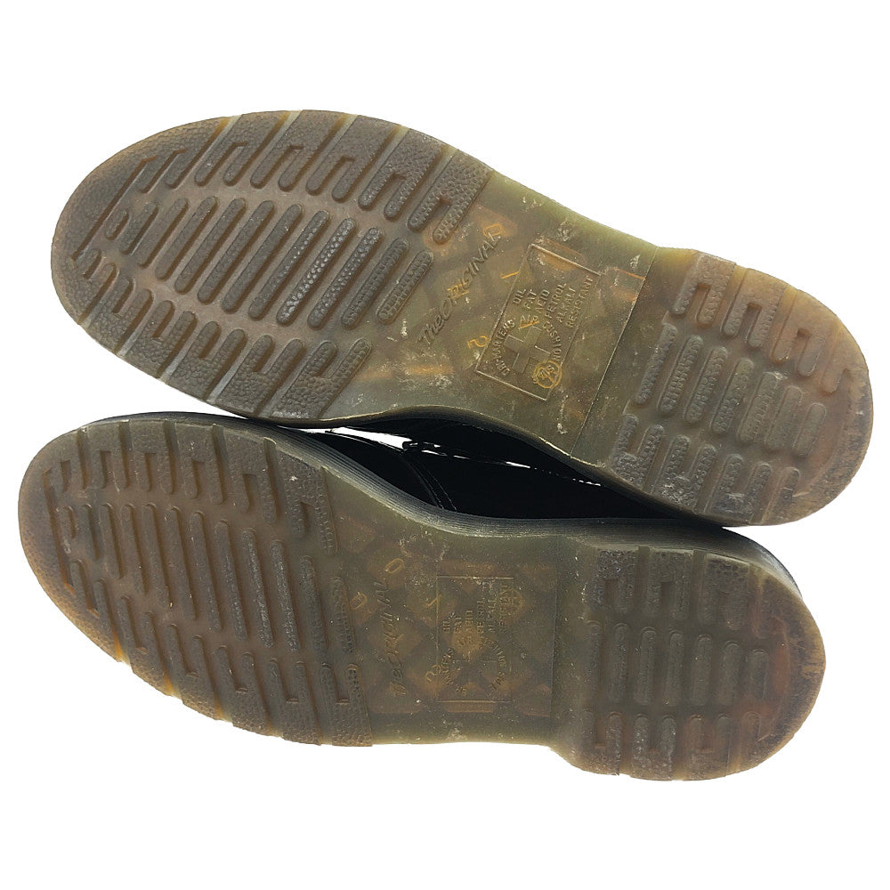 Dr.Martens ドクターマーチン CORE 1461 3EYE SHOE パテント 3ホール シューズ  ブラック系 38【中古】