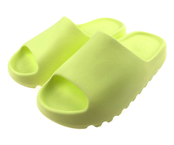 adidas アディダス HQ6447 YEEZY SLIDE イージースライド グロウグリーン サンダル ライトグリーン系 27.5cm【新古品】【未使用】【中古】
