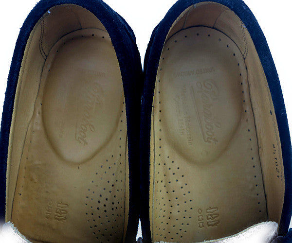 Paraboot パラブーツ 13314998060 UNITED ARROWS ユナイテッドアローズ UASP BIT SUEDE LOAFER ビット スエード ローファー ブラック系 8.5【中古】