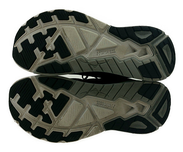 HOKA ONE ONE ホカ オネオネ 1106473 M ARAHI 4 アラヒ ランニング シューズ ブラック系 イエロー系 26.5【中古】