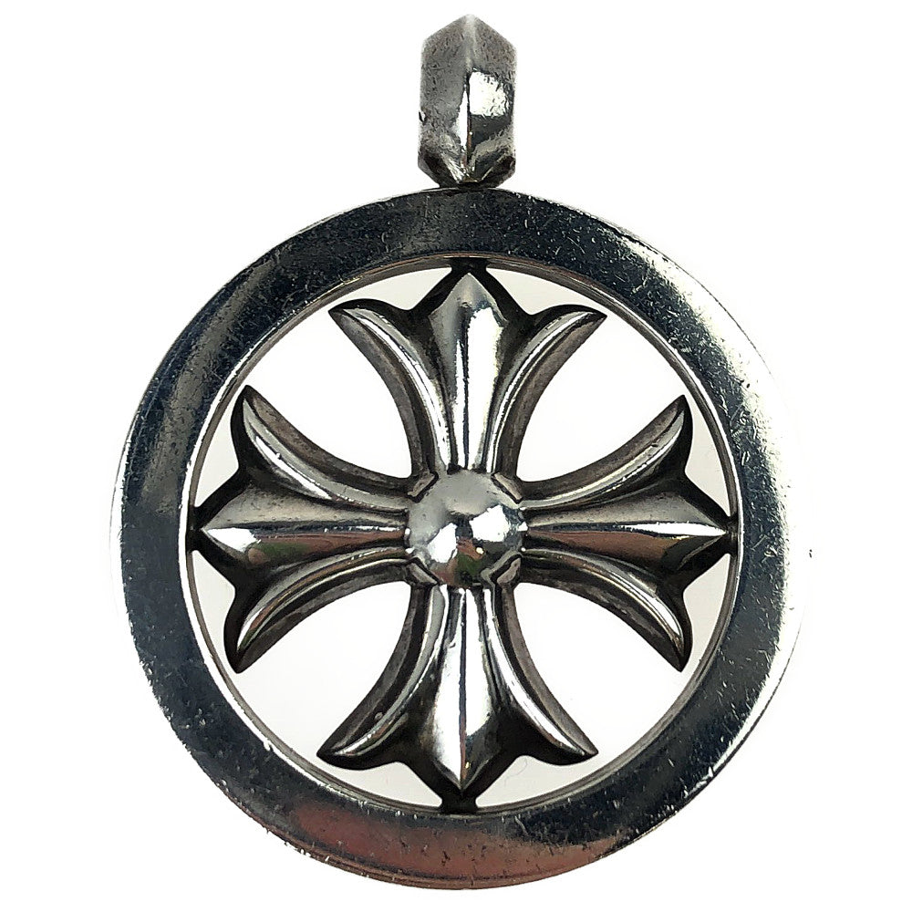 CHROME HEARTS クロムハーツ（原本無） CH PULS MEDALION CHプラス メダリオン  シルバー系【中古】
