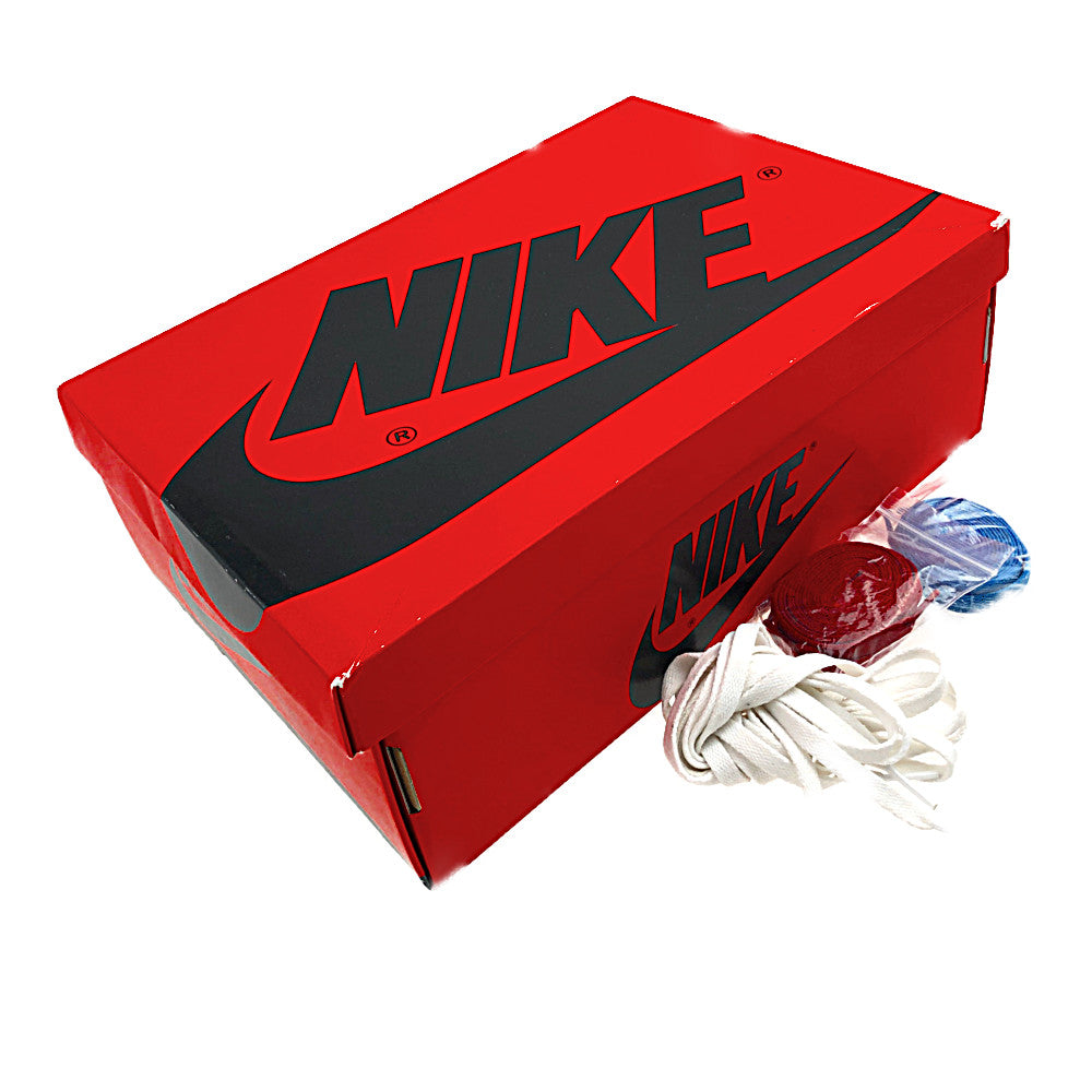 NIKE ナイキ CK5666-100 AIR JORDAN 1 RETRO HIGH OG FEARLESS エアジョーダン1 フィアレス ホワイト系 レッド系 ライトブルー系 27.5㎝【美品】【中古】