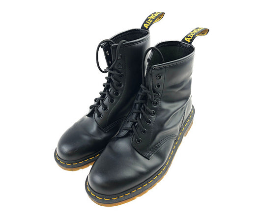 Dr.Martens ドクターマーチン 1007 8EYE BOOT 8ホール レースアップ ブーツ UK9 ブラック系 UK9【中古】