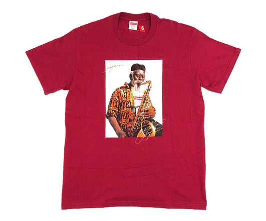 Supreme シュプリーム 20AW Pharoah Sanders Tee ファラオ サンダース フォト Tシャツ ワインレッド系 M【極上美品】【中古】
