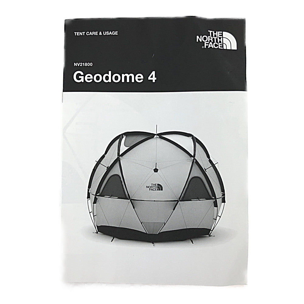 THE NORTH FACE ノースフェイス NV21800 Geodome 4 ジオドーム 4 テント イエロー系【新古品】【未使用】【中古】