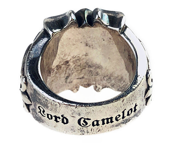 LordCamelot ロードキャメロット LC163 クロスモチーフ リング シルバー系 19号【中古】