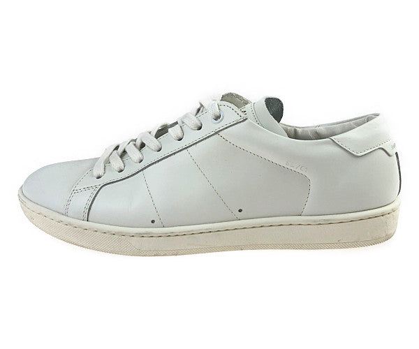 SAINT LAURENT サンローラン 315485 AQ100 ローカット スニーカー ホワイト系 39【中古】