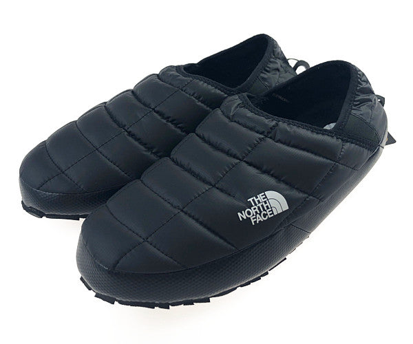 THE NORTH FACE ノースフェイス NF0A3UZN THERMOBALL TRACTION MULE サーモボール トラクション ミュール 裏ボア 撥水 シューズ ブラック系 28㎝【極上美品】【中古】