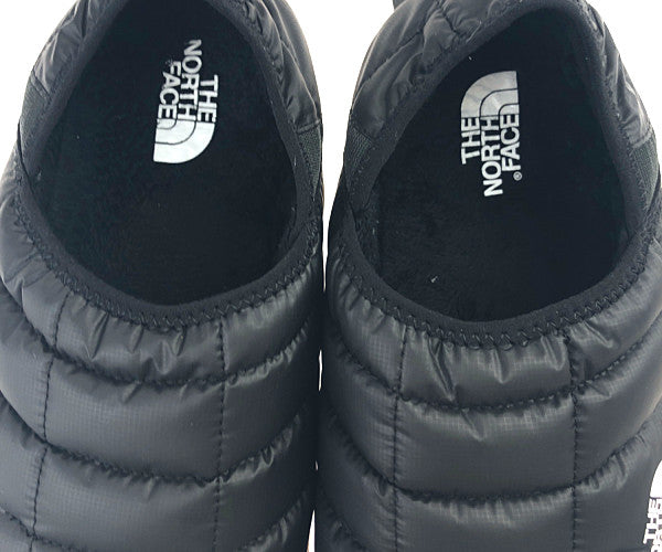 THE NORTH FACE ノースフェイス NF0A3UZN THERMOBALL TRACTION MULE サーモボール トラクション ミュール 裏ボア 撥水 シューズ ブラック系 28㎝【極上美品】【中古】