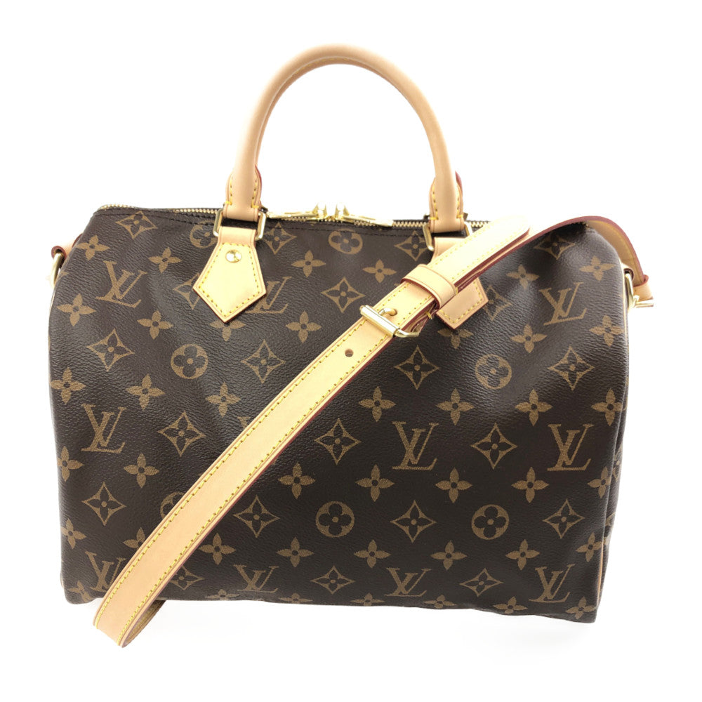 LOUIS VUITTON ルイ・ヴィトン M41112 モノグラム スピーディ バンドリエール 30 ブラウン系【極上美品】【中古】