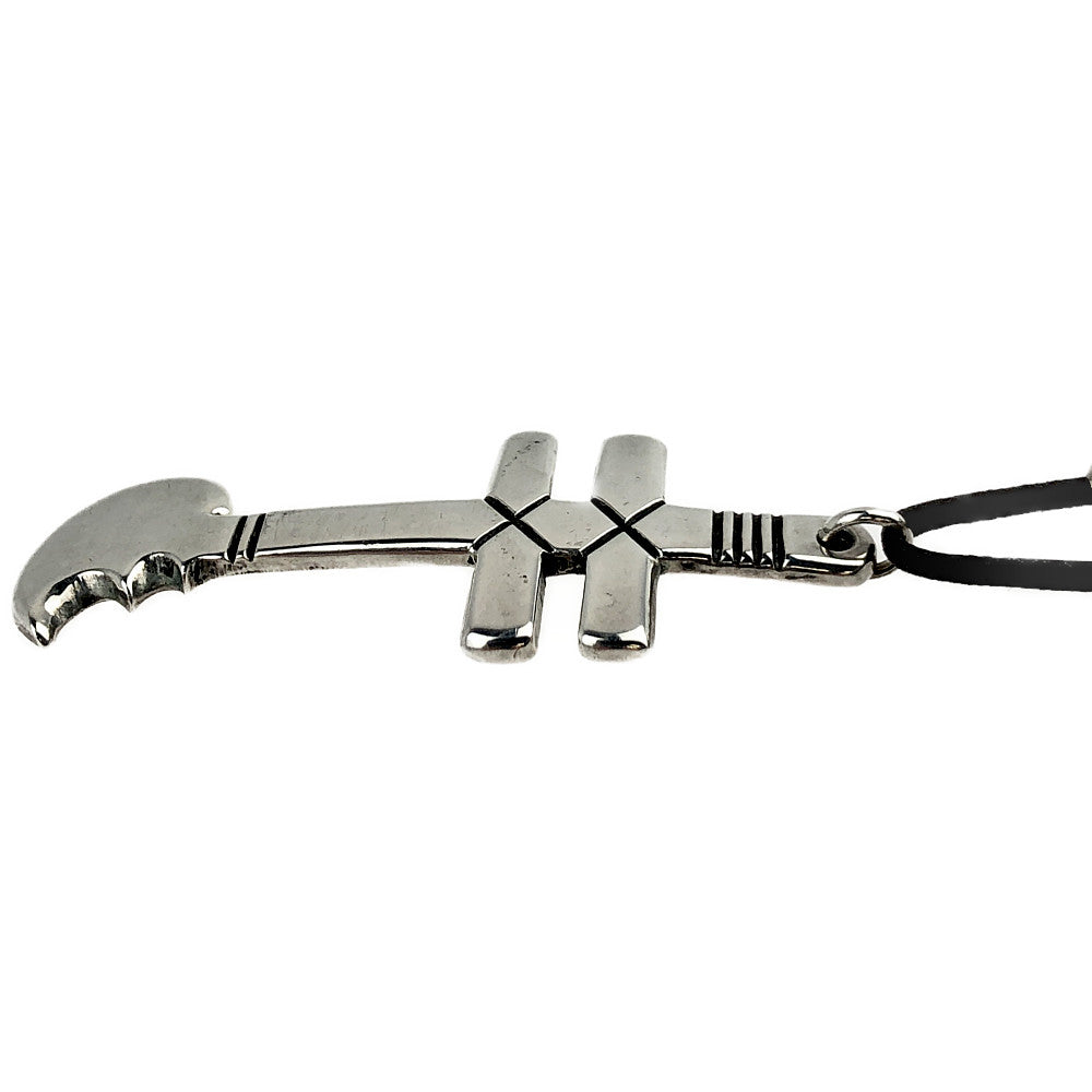 Cippy Crazy Horse シッピークレイジーホース コチティ族 ブロークンハート ネックレス インディアンジュエリー シルバー系【中古】