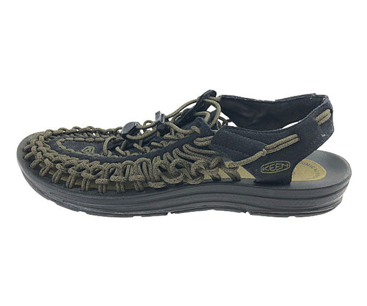 KEEN キーン 1023053 UNEEK ユニーク スポーツ サンダル  ブラック系 カーキ系 26.5cm【中古】
