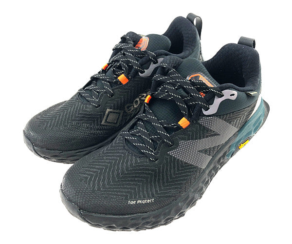 NEW BALANCE ニューバランス MTHIERX6  FRESH FOAM HIERRO v6 ヒエロ GORE-TEX ゴアテックス トレイル ランニング シューズ ブラック系 27cm【中古】