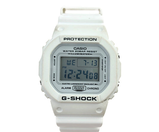 G-SHOCK ジーショック DW-5600MW-7DR ホワイト系【中古】