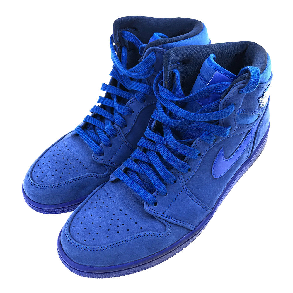 NIKE AIR JORDAN ナイキ ジョーダン AH7389-400 WMNS AIR JORDAN 1 RETRO HI PREMIUM ウィメンズ ジョーダン 1 レトロ ハイ プレミアム スニーカー ブルー系 US12(29.0cm)【中古】