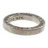 CHROME HEARTS クロムハーツ（原本無） 3mm SPACER スペーサー プレーン リング シルバー系【中古】