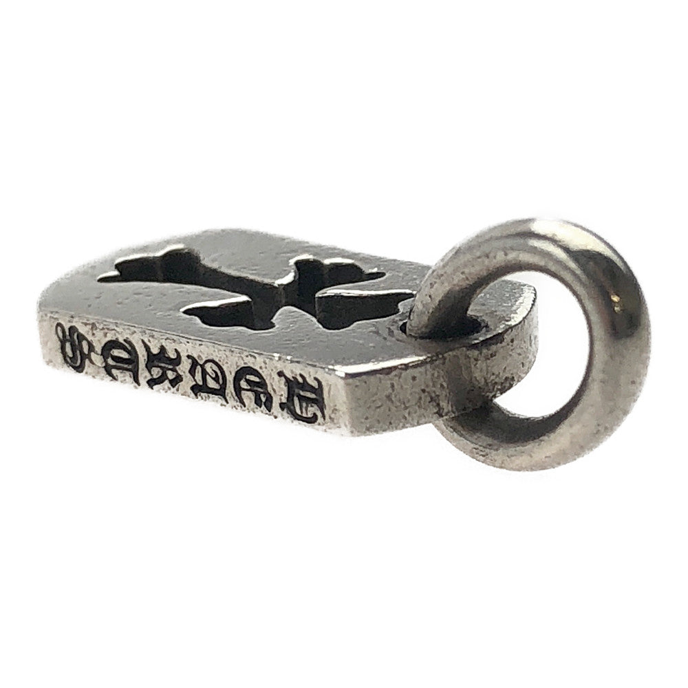CHROME HEARTS クロムハーツ（原本有） TOG TG TNY CO CRS タイニーカットアウトクロス ドッグタグ チャーム  シルバー系【中古】