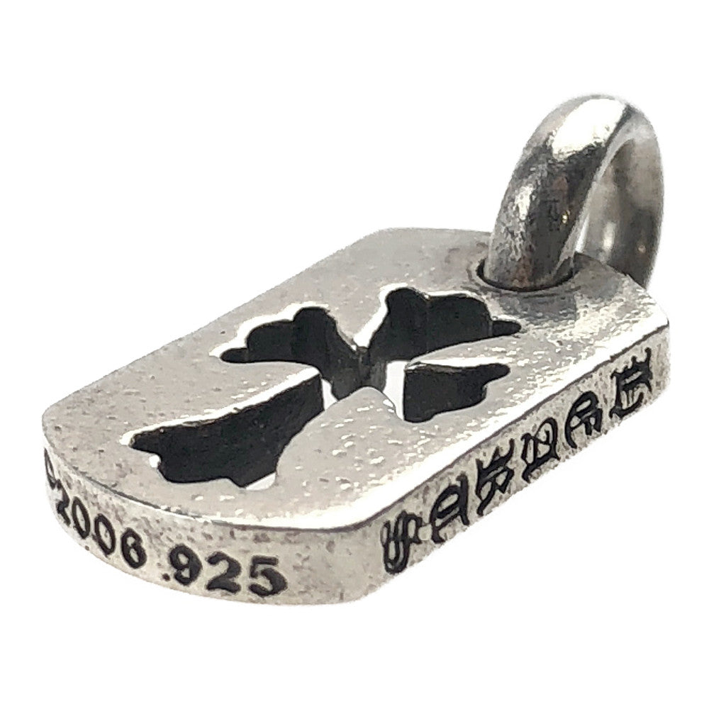 CHROME HEARTS クロムハーツ（原本有） TOG TG TNY CO CRS タイニーカットアウトクロス ドッグタグ チャーム  シルバー系【中古】