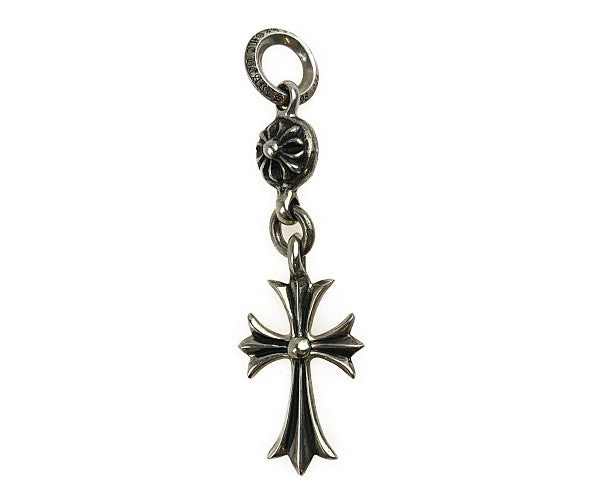 CHROME HEARTS クロムハーツ（原本有） 1B TINY CH CRS 1ボール タイニー クロス ペンダントトップ シルバー系【中古】