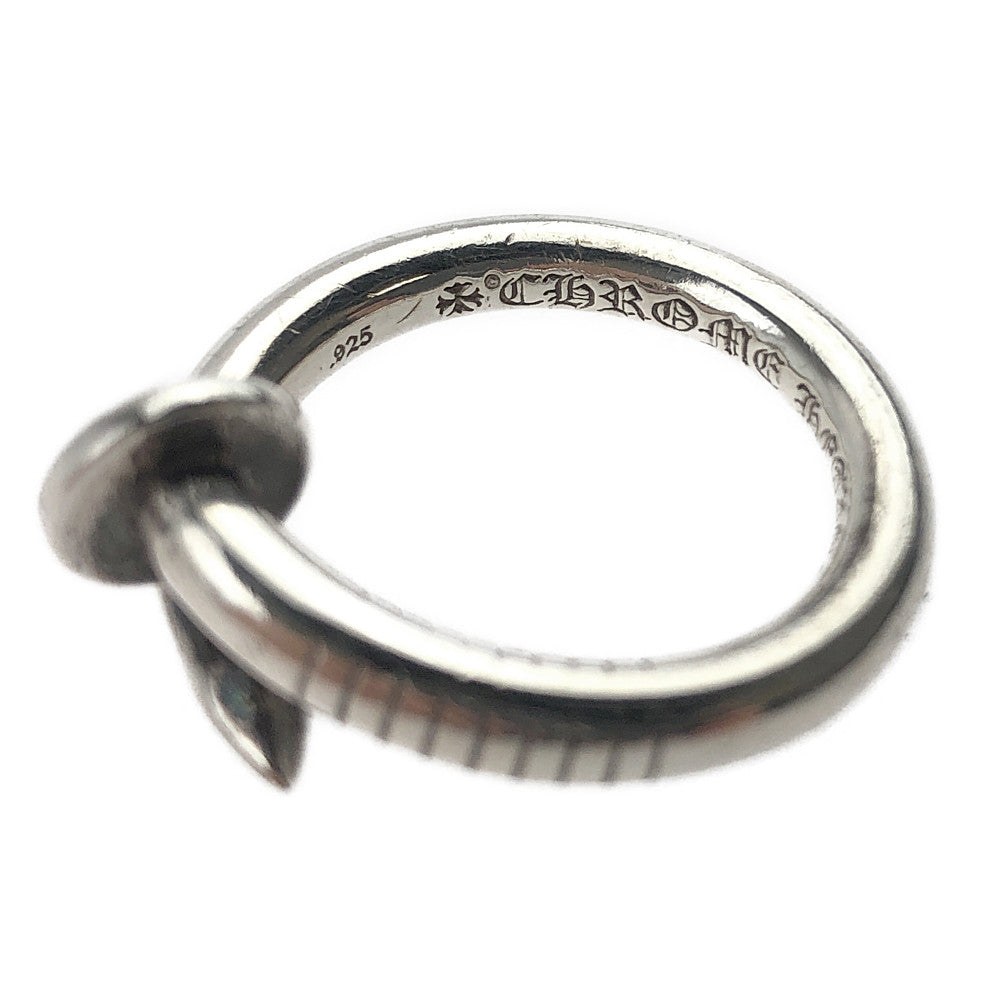 CHROME HEARTS クロムハーツ（原本無） NAIL FLAT ネイル フラット リング シルバー系【中古】