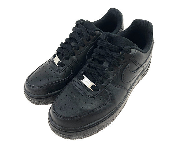 NIKE ナイキ 315115-038 Air Force 1 07 エアフォース スニーカー ブラック系 US6(23cm)【中古】
