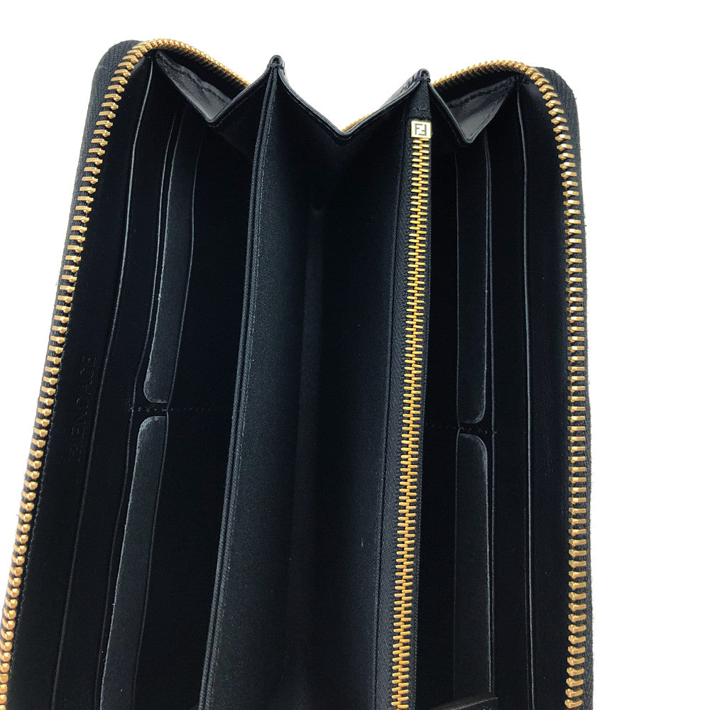 FENDI フェンディ 7M0210AJJ3 VERSACE Fendace Wallet ヴェルサーチ フェンダーチェ ウォレット ブラウン系【極上美品】【中古】